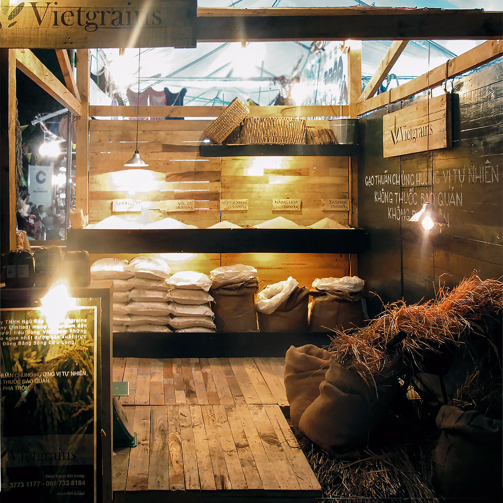 Vietgrains fair booth — image 3