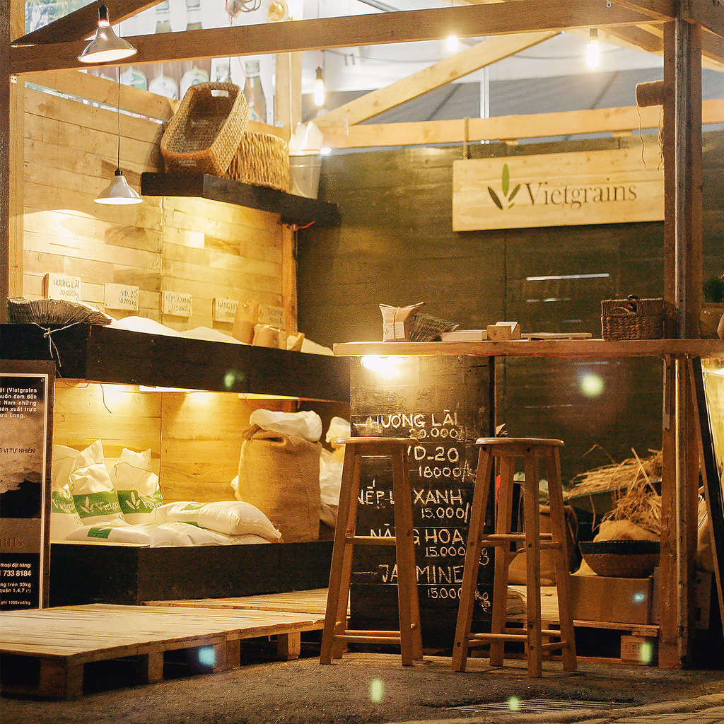 Vietgrains fair booth — image 8