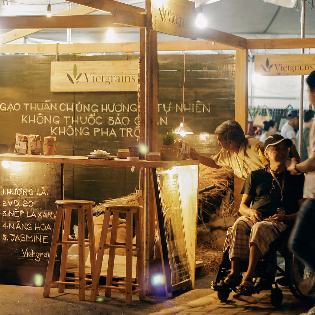 Vietgrains fair booth — image 13