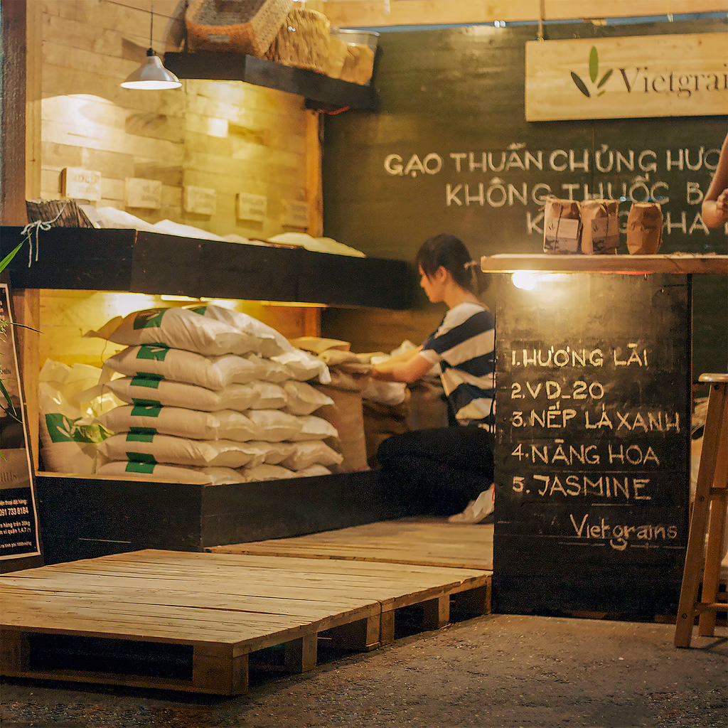 Vietgrains fair booth — image 14
